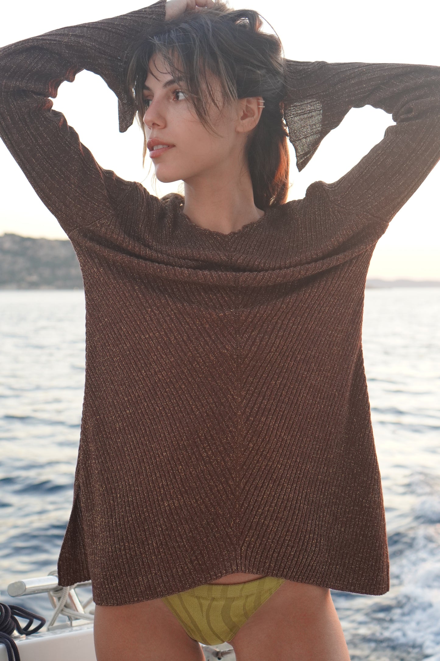 Blusa Melle - Espresso