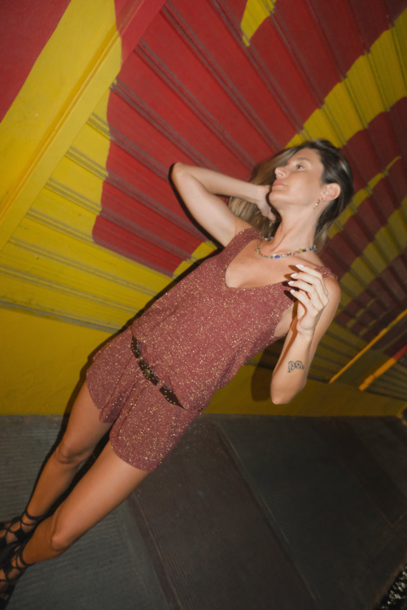 Blusa Siena SS26 - Tinto