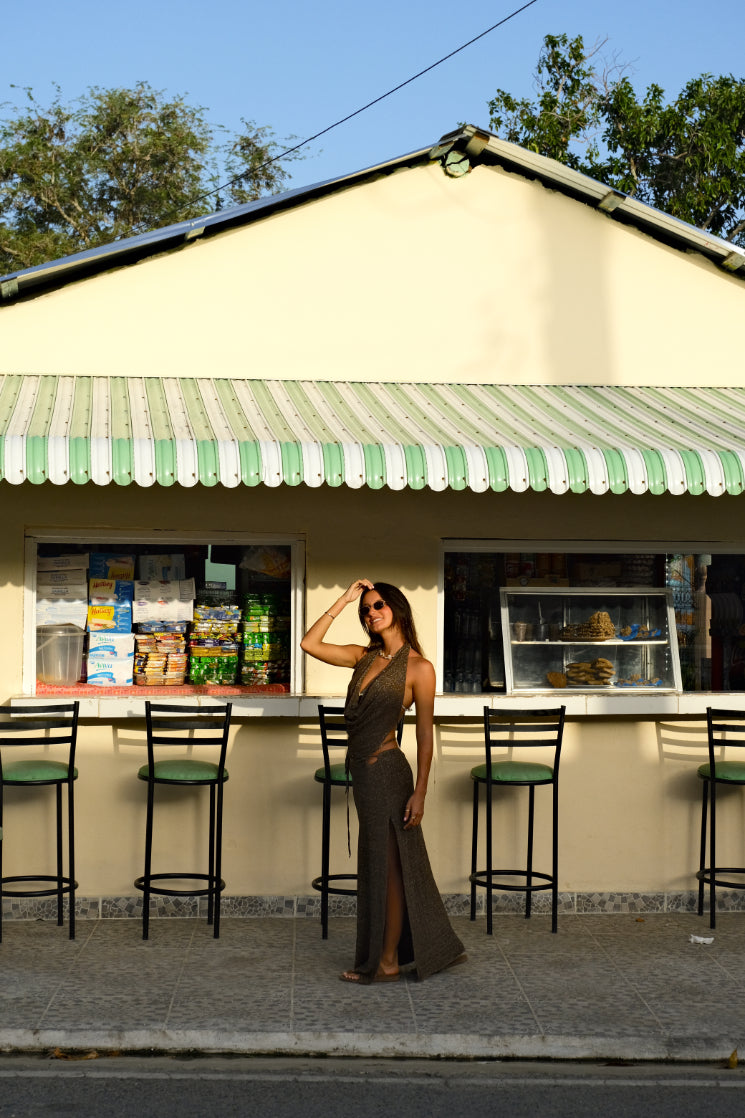 Falda Sicilia SS26 - Espresso